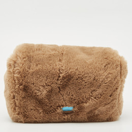 Jimmy Choo Brown Faux Fur Madeline Crossbody Bag 1165050