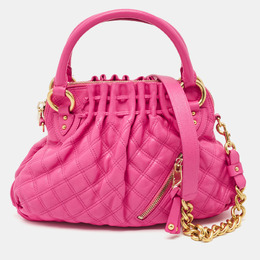 Marc Jacobs Pink Quilted Leather Small Cecilia Shoulder Bag 1165141