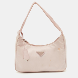 Prada Light Pink Nylon Re-Edition 2000 Shoulder Bag 1165315
