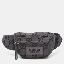 Gucci Grey GG Nylon Ripstop Belt Bag 1165219