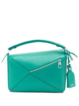 Loewe Soft Puzzle geometric leather tote bag 28386737