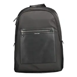 Calvin Klein Black Polyester Backpack ca-12417