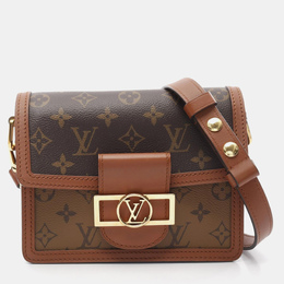 Louis Vuitton Dauphine Mini Brown/Beige Monogram Reverse Canvas Shoulder Bag 1167732