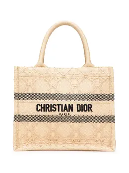 Christian Dior 2022 Small Raffia Cannage Book tote bag 30912889