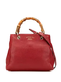 Gucci 2016-2025 Small Calfskin Bamboo Shopper satchel 30905822