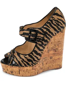 Christian Louboutin 140mm Melides wedged sandals 30324478