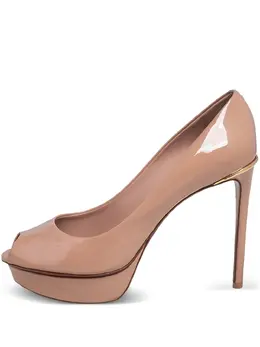 Louis Vuitton 120mm patent-leather pumps 30332613