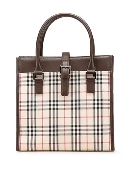 Burberry 2000-2017 House Check Canvas tote bag 30908131