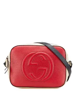 Gucci 2000-2015 Small Tricolor Leather Soho Disco crossbody bag 30906651