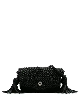 Bottega Veneta 2012-2024 Lambskin Torchon Classic Tasseled Twisted crossbody bag 30910899