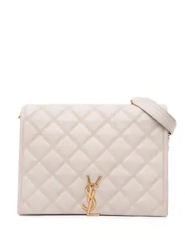 Saint Laurent 2019 Small Quilted Lambskin Becky Chain shoulder bag 30063360