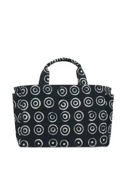 10 Corso Como circle-print canvas tote bag 30855036