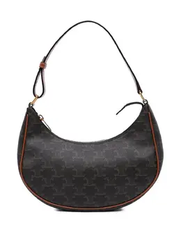 Celine 2021 Triomphe Coated Canvas Ava shoulder bag 30906474