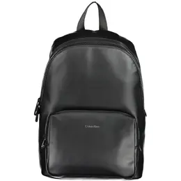 Calvin Klein Black Polyester Backpack ca-22416