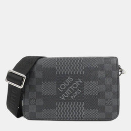 Louis Vuitton 3D Studio Messenger Black Damier Graphite Shoulder Bag 1168041
