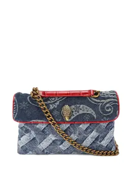Kurt Geiger London Kesington woven denim shoulder bag 30712798