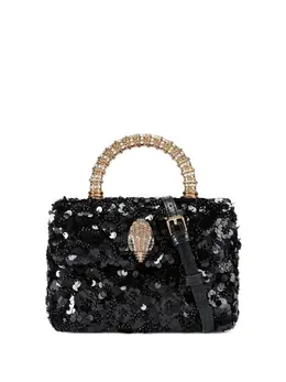 Kurt Geiger London mini Kensington sequinned tote bag 30713205