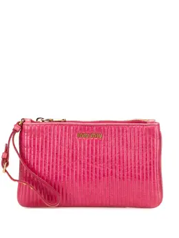 Miu Miu 2010-2025 Matelasse Lambskin Leather clutch bag 30922557