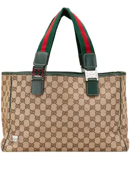 Gucci 2000-2015 GG Canvas Web Pop tote bag 30922628