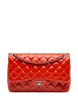 Chanel 2012 Jumbo Classic Patent Double Flap shoulder bag 30926879