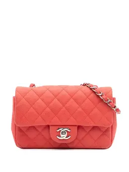 Chanel 2012-2013 Mini Rectangular Classic Caviar Single Flap crossbody bag 30927014