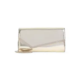 Jimmy Choo-Gold Mirror Leather Emmie. Mif Bag-Donna 52066024620372