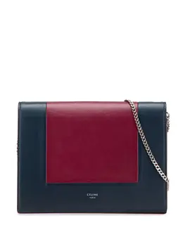 Celine 2017 Leather Frame Wallet on Chain crossbody bag 30931032