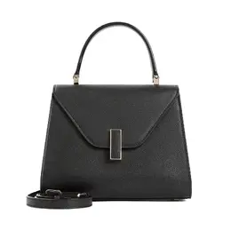 Valextra-Black Iside Top Handle Mini Bag-Donna 51976938750292