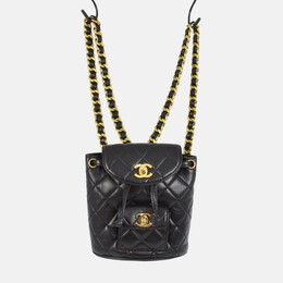 Chanel Duma Small Black Lambskin Backpack 1168846