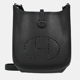 Hermes Evelyne TPM Black Epsom Leather Shoulder Bag 1168782