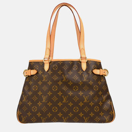 Louis Vuitton Batignolles Brown Monogram Horizontal Tote Bag 1168752