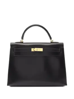 Hermes 2006 Kelly Sellier 32 box calf tote bag 30910685