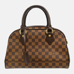Louis Vuitton Duomo Brown Damier Ebene Canvas Top Handle Bag 1168742
