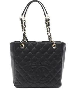 Chanel 2008-2009 PST quilted tote bag 30909655