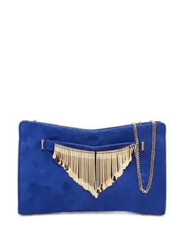 Jimmy Choo suede clutch bag 30369060