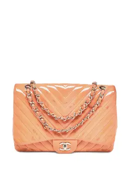 Chanel Patent Leather Chevron Quilting Bag 30339749