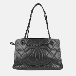 Chanel Timeless CC Leather SHopping Tote Bag 1170084