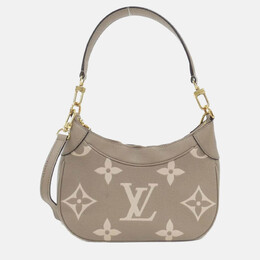 Louis Vuitton Bagatelle Tourterelle Monogram Empreinte Leather Shoulder Bag 1170047