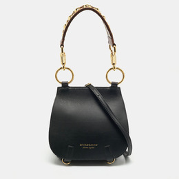 Burberry Black Leather Bridle Shoulder Bag 1168137