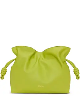 Клатч Flamenco с кулиской Loewe, зеленый 26474743 | зеленый