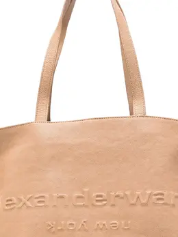 Alexander Wang embossed-logo tote bag 30837199