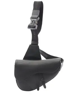 Christian Dior 2021-2025 Kim Jones Grained Calfskin Saddle Bag crossbody bag 30954808