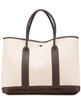 Hermes 1997-2014 Toile and Negonda Garden Party 36 tote bag 30946881