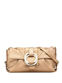Bvlgari 2010-2025 Metallic Leather Chandra crossbody bag 30953773