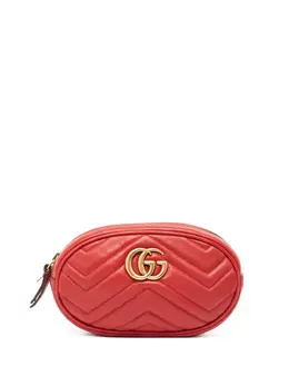 Gucci 2024 Matelassé GG Marmont belt bag 30320281