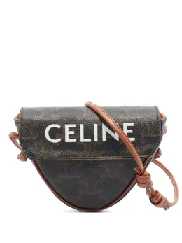 Celine 2010s Triomphe crossbody bag 30840333