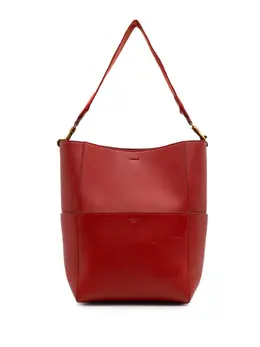 Celine 2018 Medium Leather Seau Sangle bucket bag 30944497