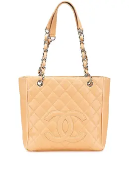 Chanel 2008-2009 Caviar Petite Shopping tote bag 30945520