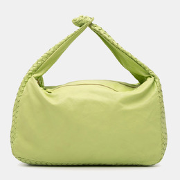 Bottega Veneta Green Nappa Intrecciato Knot Hobo 1169640
