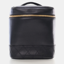Chanel Vintage Vanity Black Calfskin Bag 1169576